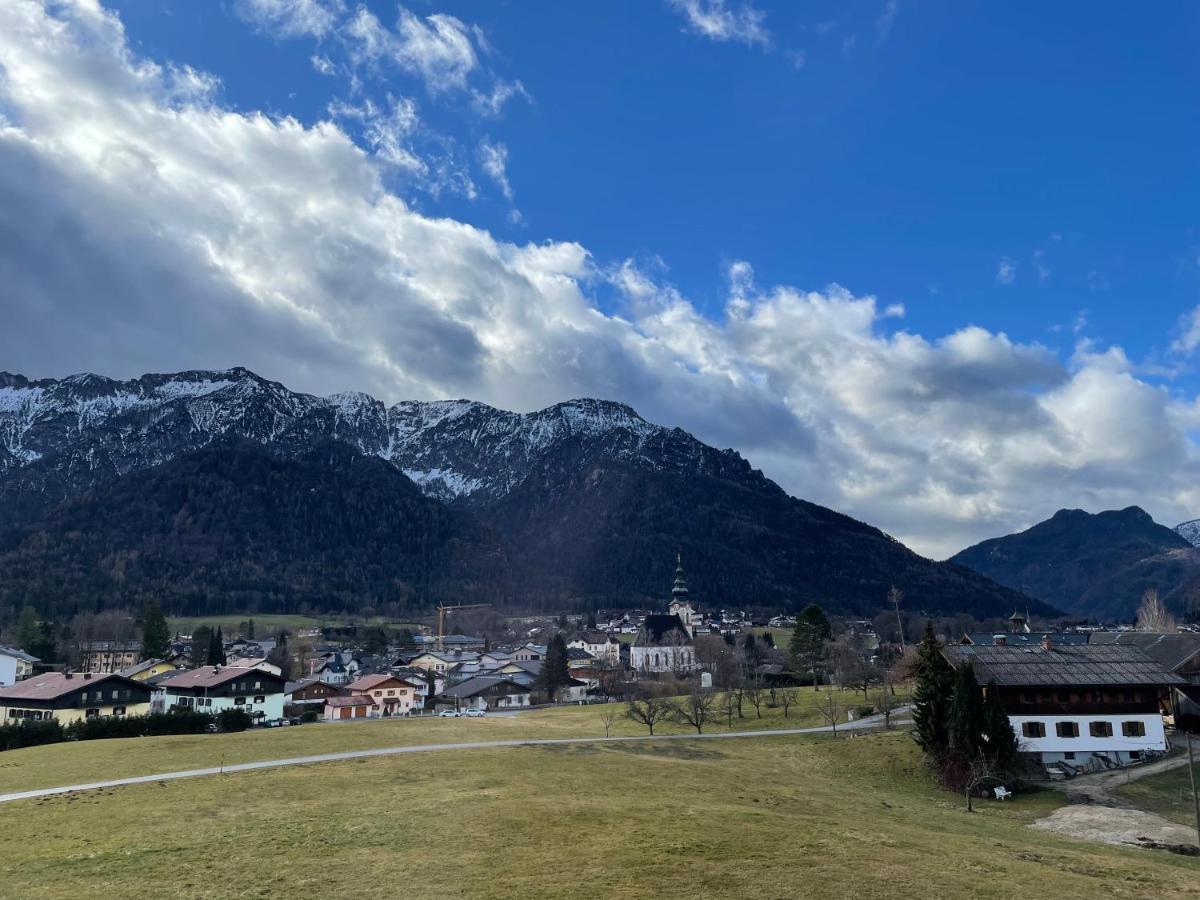 Am Randersberg - Wohnung Nr 2 Grossgmain Bagian luar foto