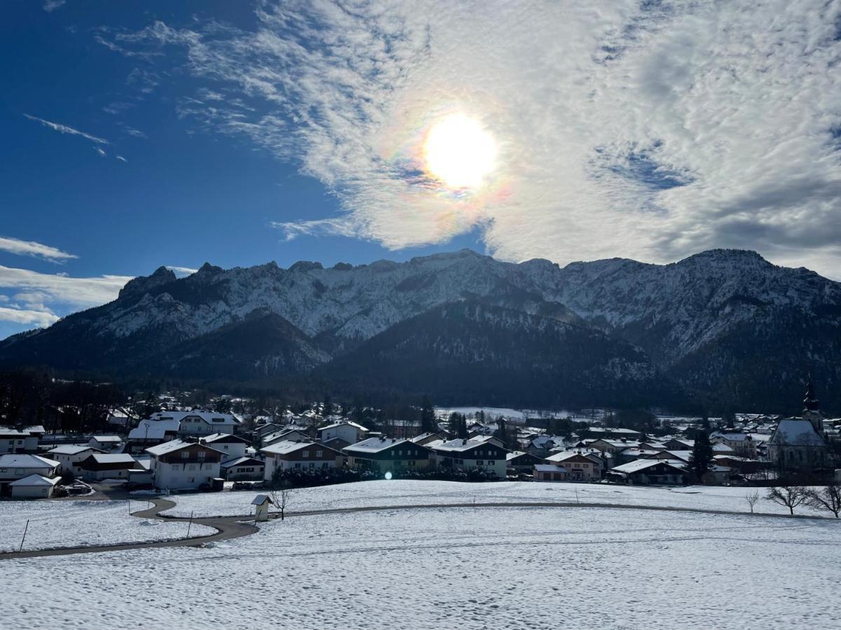 Am Randersberg - Wohnung Nr 2 Grossgmain Bagian luar foto