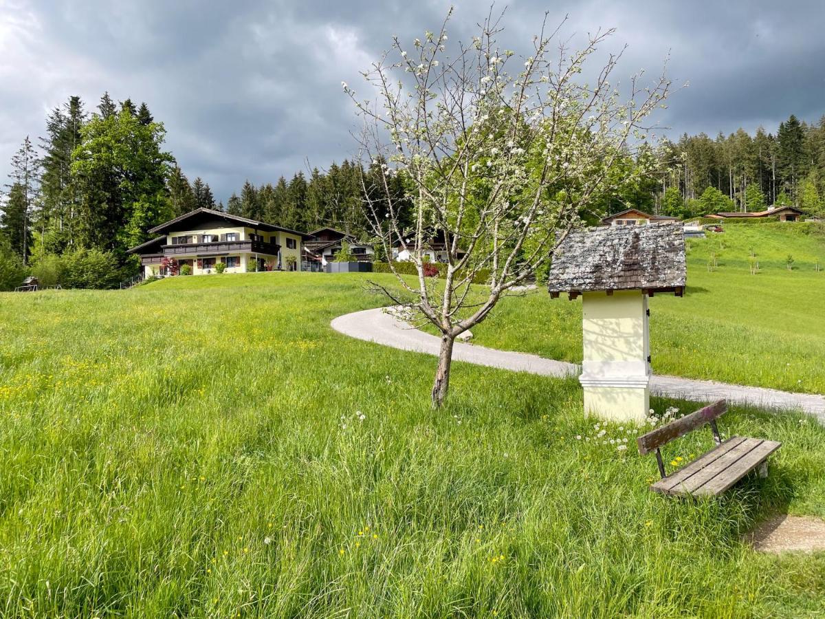 Am Randersberg - Wohnung Nr 2 Grossgmain Bagian luar foto